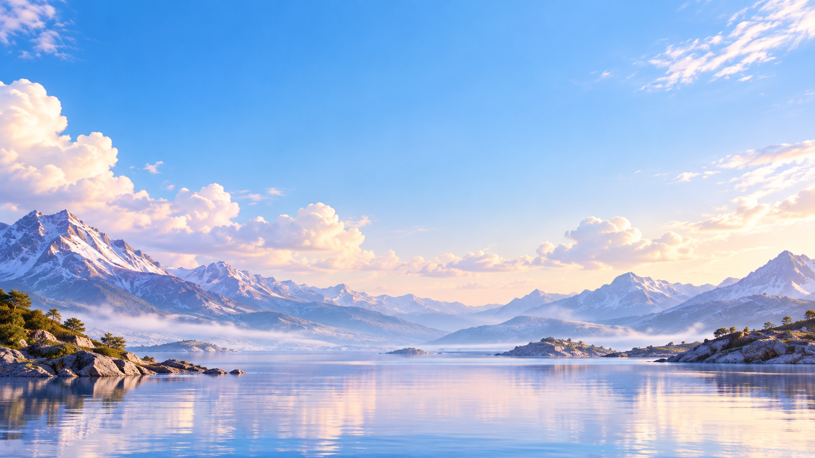 A cinematic landscape representing ambitious new projects